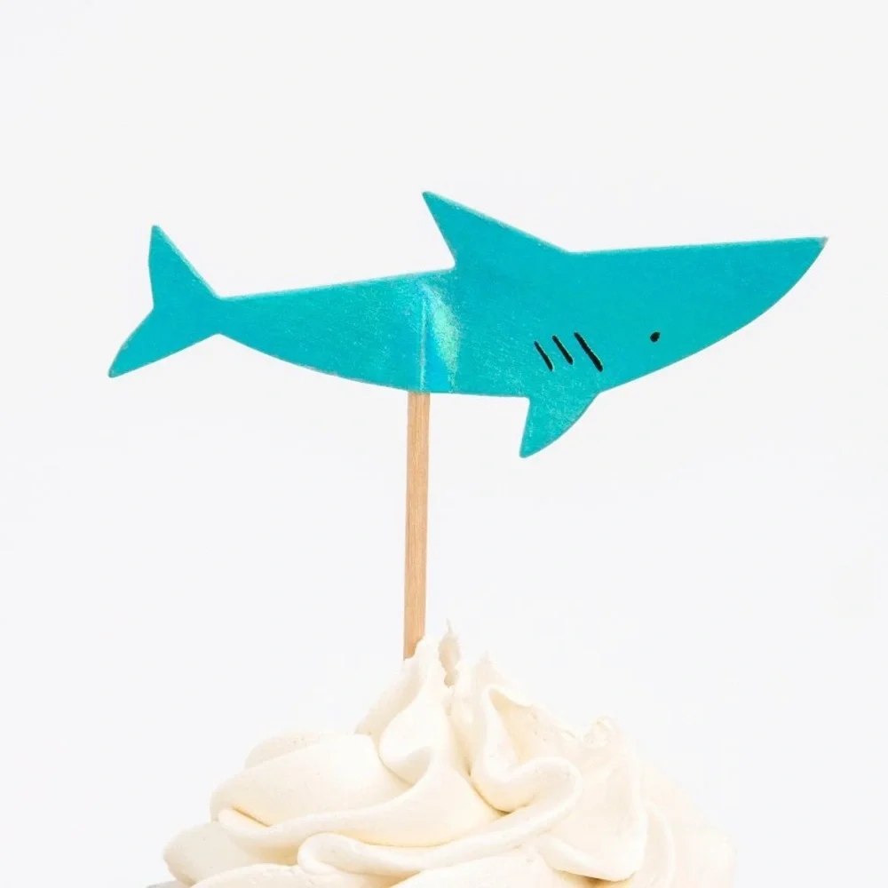 Meri Meri | Cupcake Kit, Under The Sea Themed, 24pc 🐠🦈